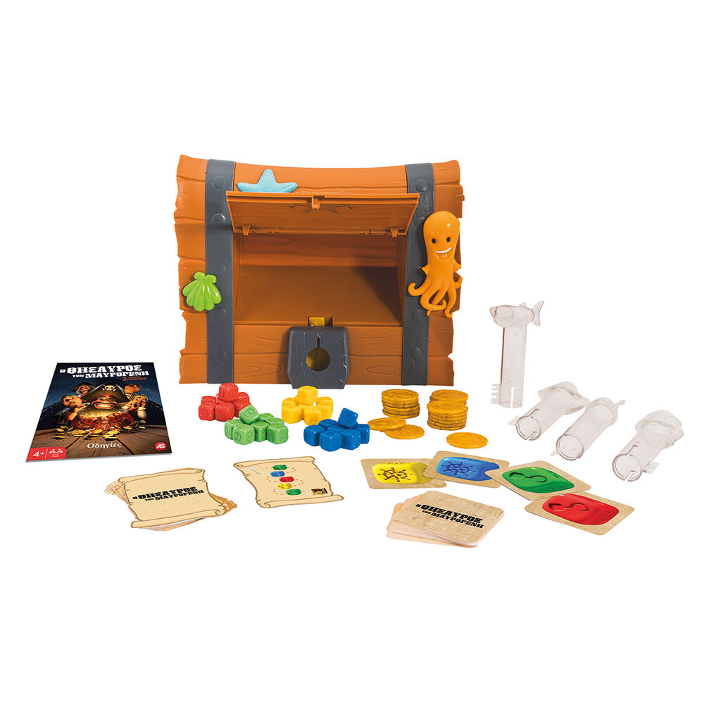 AS COMPANYAs Games Επιτραπέζιο Παιχνίδι Ο Θησαυρός Του Μαυρογένη Για Ηλικίες 4+ Χρονώνpapell.gr