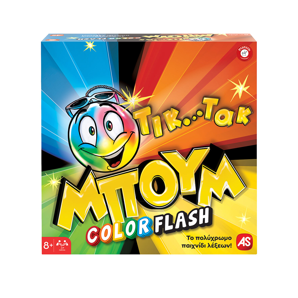 AS CompanyAS Games Επιτραπέζιο Παιχνίδι Τικ Τακ Μπουμ Color Flash Για Ηλικίες 8+ Χρονώνpapell.gr