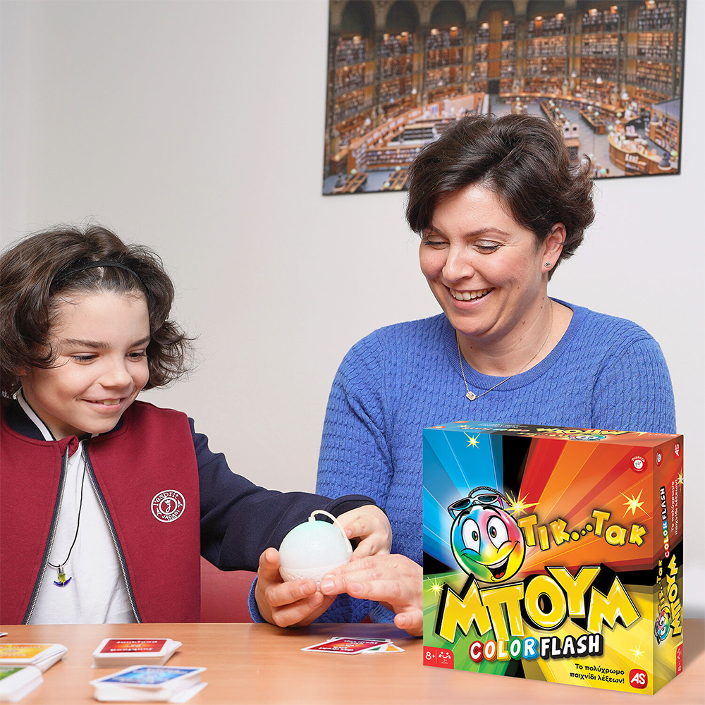 AS CompanyAS Games Επιτραπέζιο Παιχνίδι Τικ Τακ Μπουμ Color Flash Για Ηλικίες 8+ Χρονώνpapell.gr