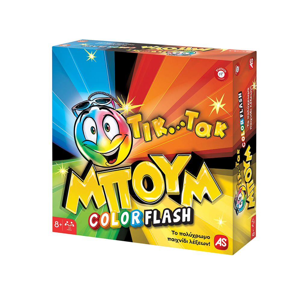 AS CompanyAS Games Επιτραπέζιο Παιχνίδι Τικ Τακ Μπουμ Color Flash Για Ηλικίες 8+ Χρονώνpapell.gr