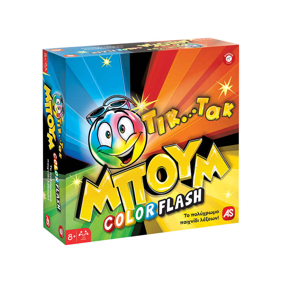 AS CompanyAS Games Επιτραπέζιο Παιχνίδι Τικ Τακ Μπουμ Color Flash Για Ηλικίες 8+ Χρονώνpapell.gr