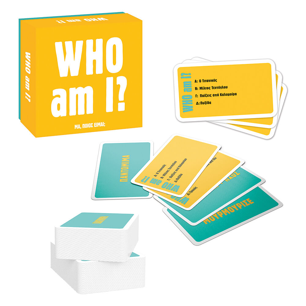 AS Games Επιτραπέζιο Παιχνίδι Gift Games Who Am I? Για Ηλικίες 15+ Χρονών
