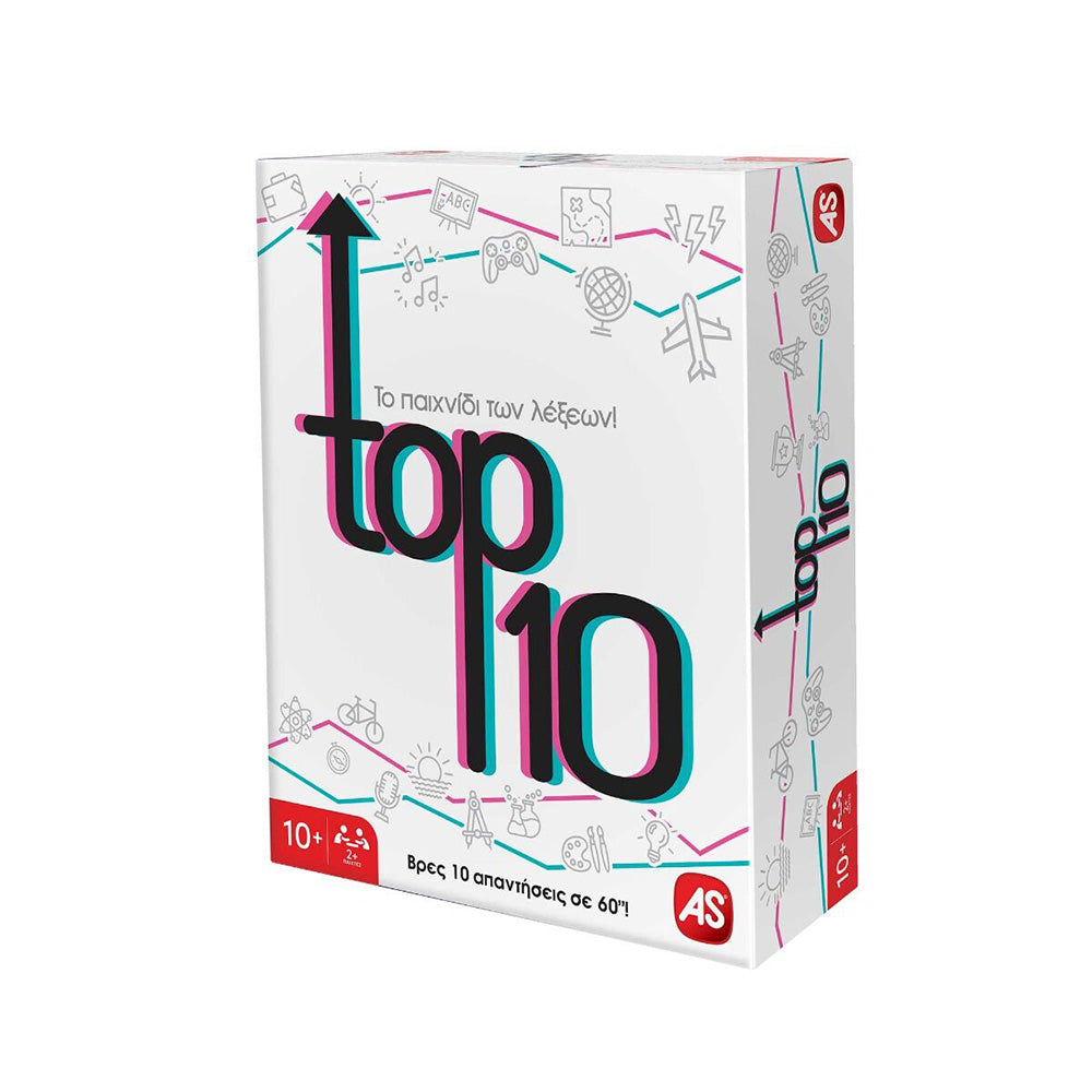 AS Games Επιτραπέζιο Παιχνiδι Top 10 Για Ηλικiες 10+ Χρονών Και 2+ Παίκτες