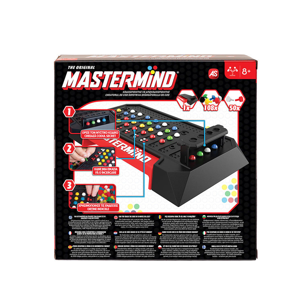 AS Games Mastermind Επιτραπέζιο Παιχνίδι Λογικής & Στρατηγικής για 2 Παίκτες