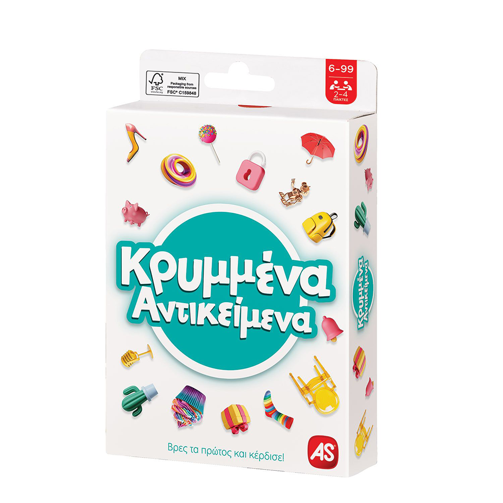 AS CompanyAS Games Παιχνίδι Με Κάρτες Κρυμμένα Αντικείμεναpapell.gr
