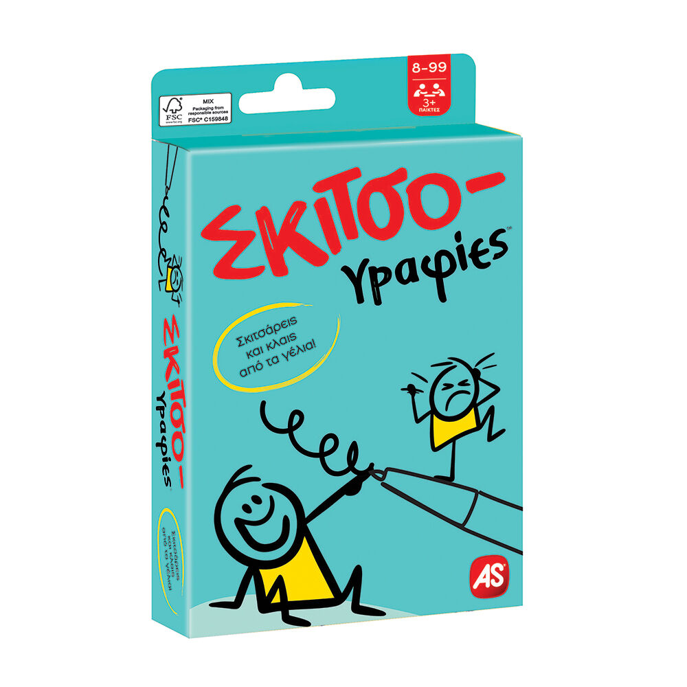 AS CompanyAS Games Παιχνίδι Με Κάρτες Σκιτσογραφίες Για Ηλικίες 6+ Χρονώνpapell.gr