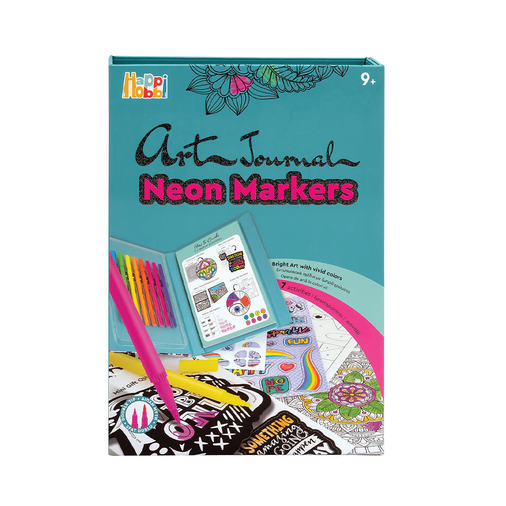 AS CompanyAS Happi Hobbi Art Journal Neon Μarkerspapell.gr