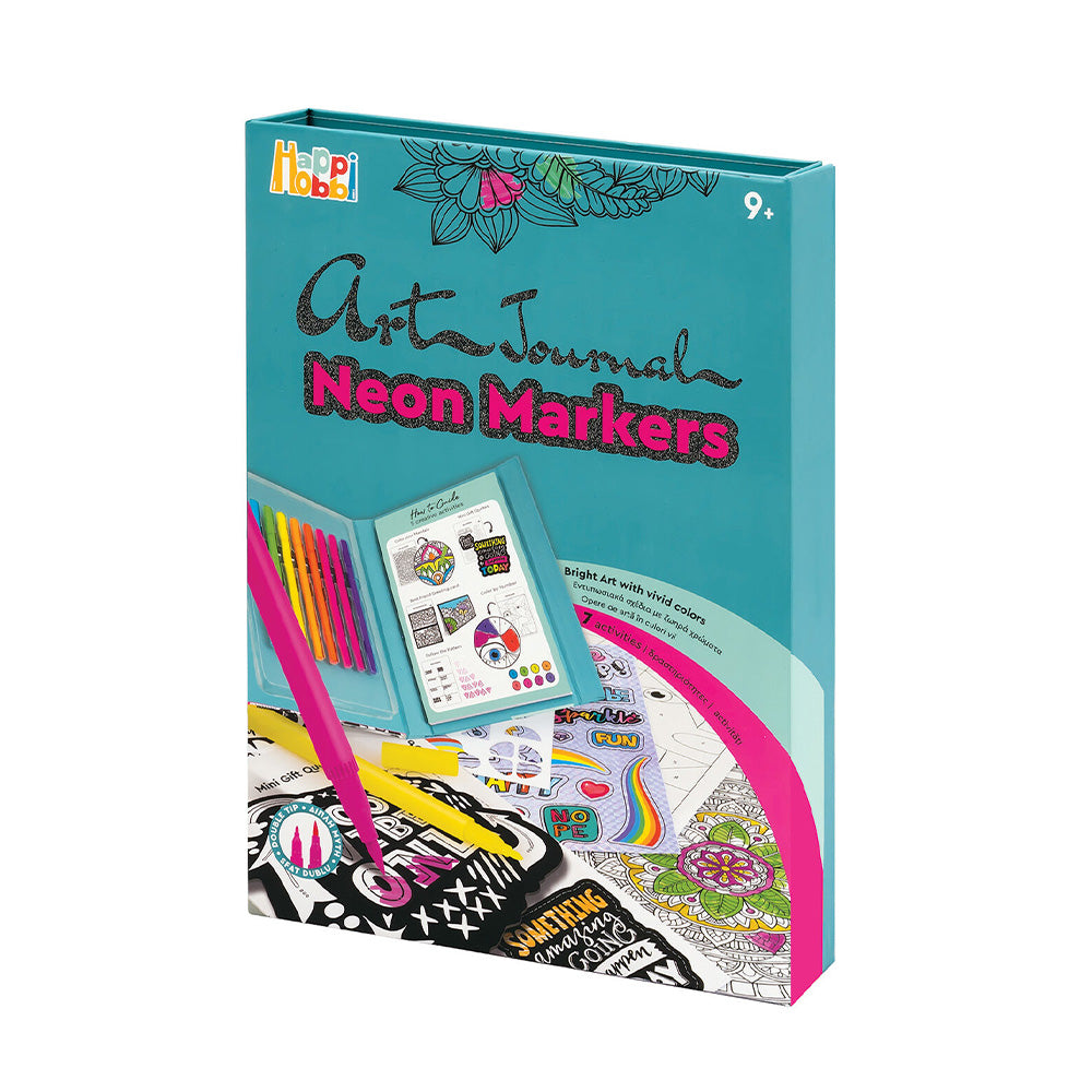 AS CompanyAS Happi Hobbi Art Journal Neon Μarkerspapell.gr