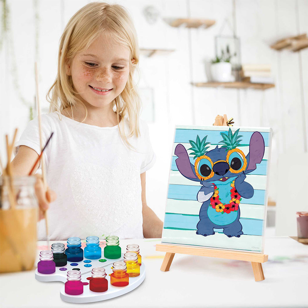 As Happi Hobbi Εργαστήριο Ζωγραφικής Disney Stitch Χρώματα Ακουαρέλας Για 7+ Χρονών