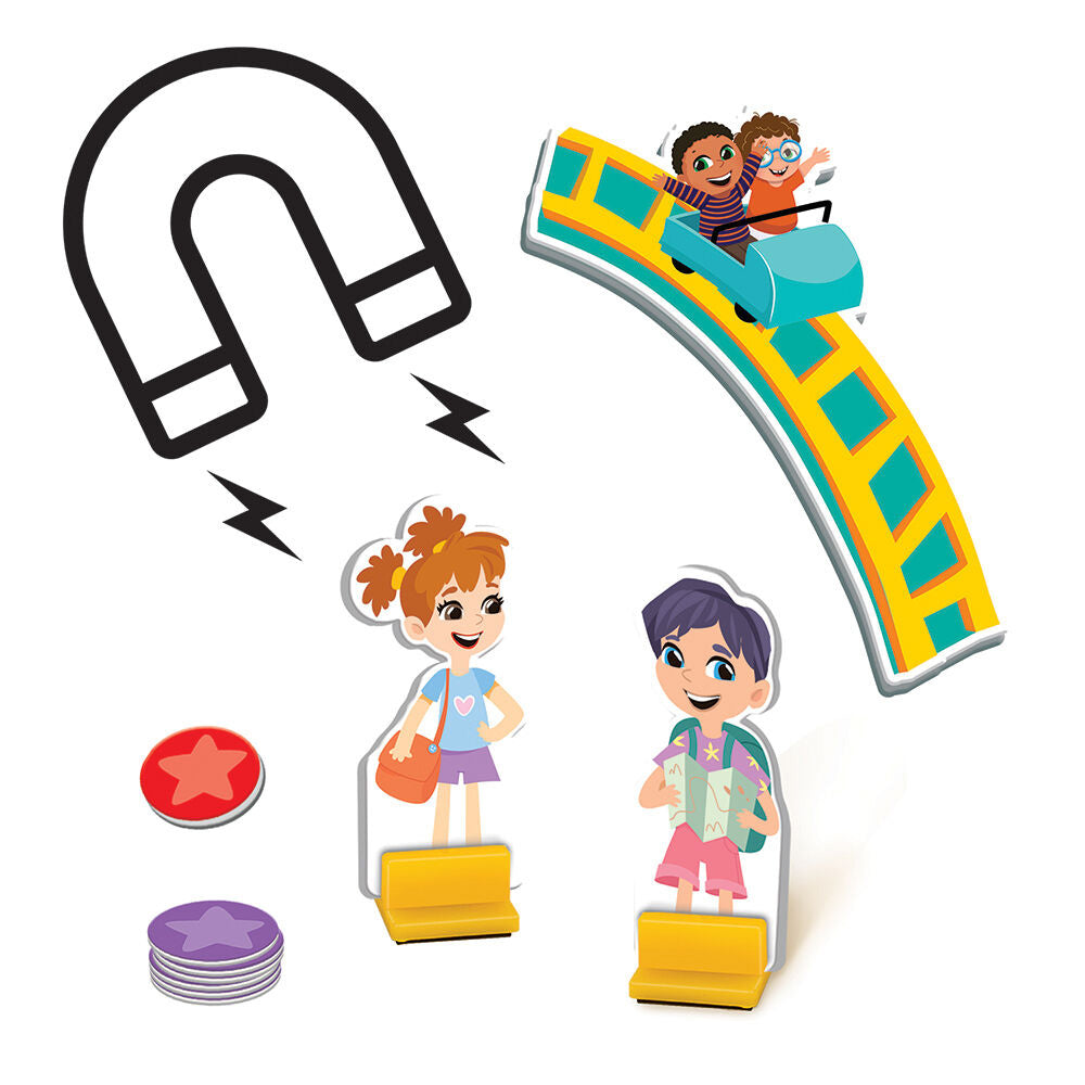 AS CompanyAs HappiHobbi Μαγνητικό Επιτραπέζιο Λούνα Παρκ Φιδάκι - Γκρινιάρης Με 37 Χάρτινους Εκπαιδευτικούς Μαγνήτεςpapell.gr