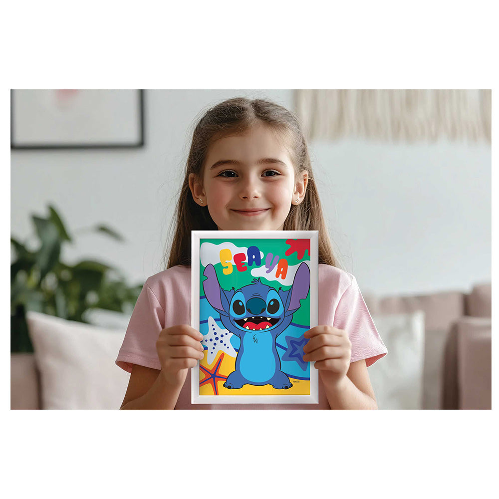 AS CompanyAS Happi Hobbi Paint & Frame Paint by Numbers Disney Stitch Για Ηλικίες 6+ Χρονώνpapell.gr
