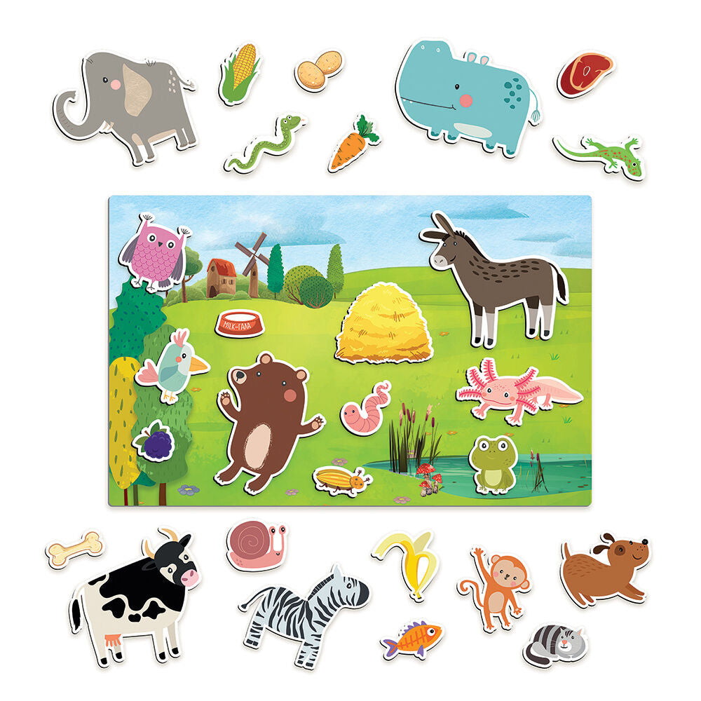 AS CompanyAs HappiHobbi Ζωάκια 45 Εκπαιδευτικοί Χάρτινοι Μαγνήτες Για 3+ Χρονώνpapell.gr