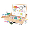 As Magnet Box Ξυλινος Μαγνητικος Επιτραπεζιος Πινακας 2 Οψεων Με 35 Μαγνητες