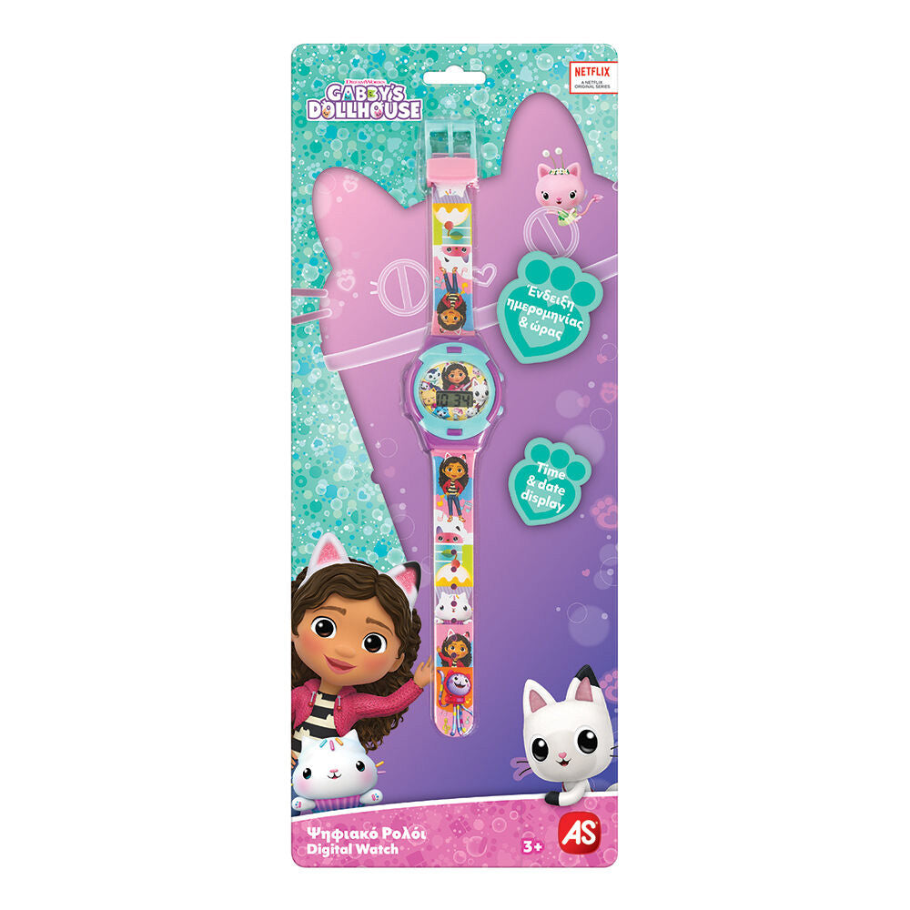 AS Παιδικό Ψηφιακό Ρολόι DreamWorks Gabby's Dollhouse Για 3+ Χρονών