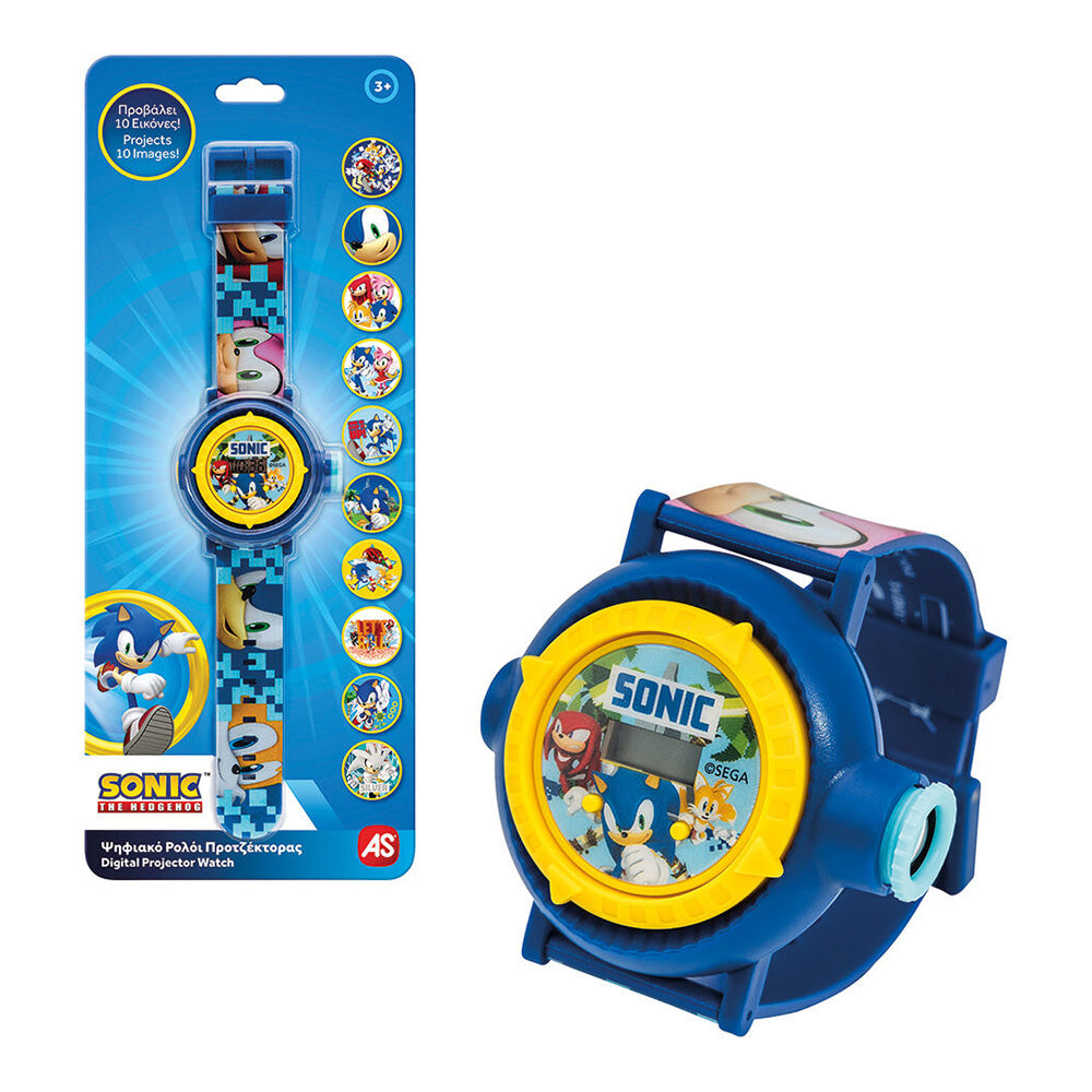 AS CompanyAS Παιδικό Ψηφιακό Ρολόι Προτζέκτορας Sonic Για 3+ Χρονώνpapell.gr