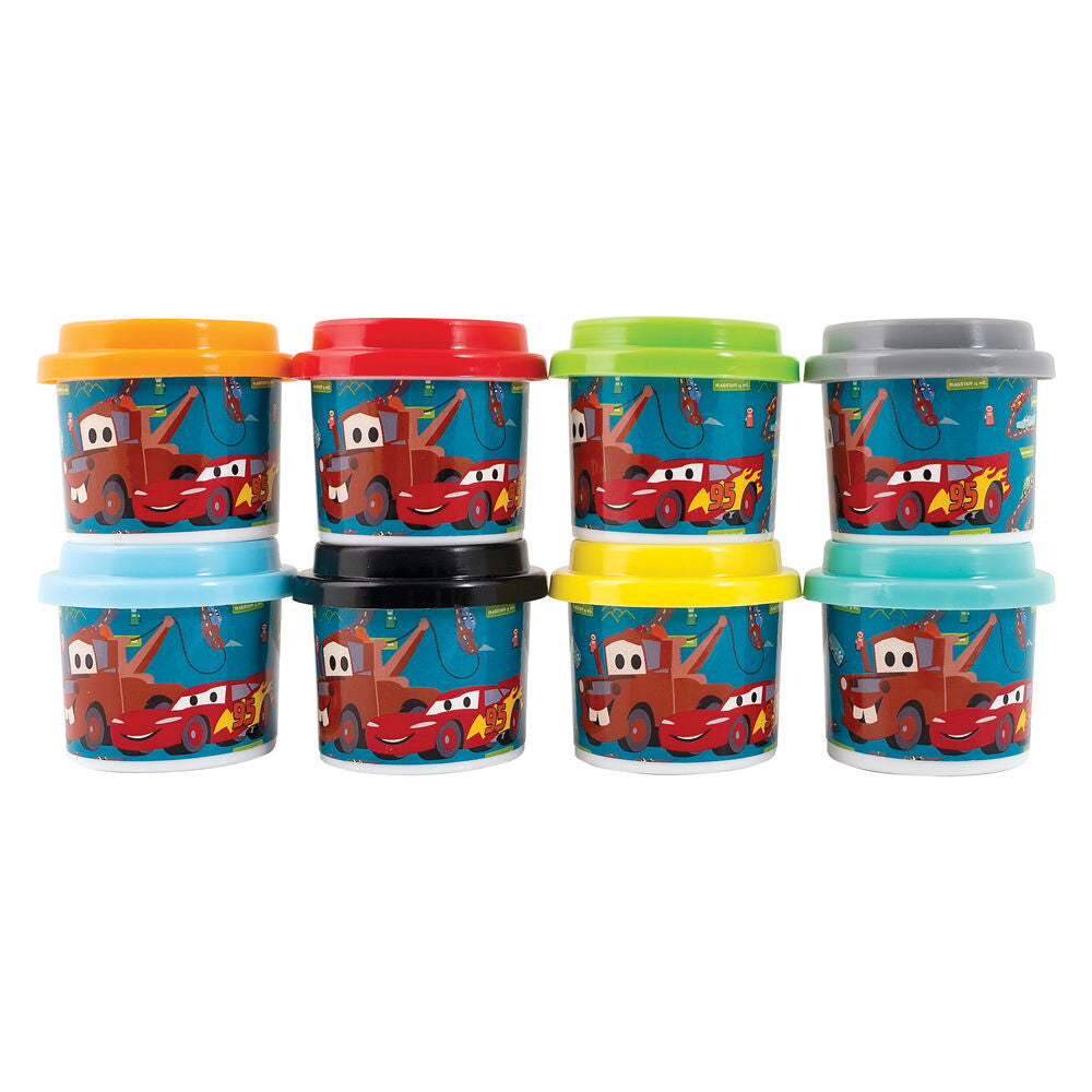 AS CompanyAS Πλαστελίνη Disney Cars Μαθαίνω Τα Σχήματα Και Τα Χρώματα 8 Βαζάκια Με Καπάκια Καλουπάκια 224grpapell.gr