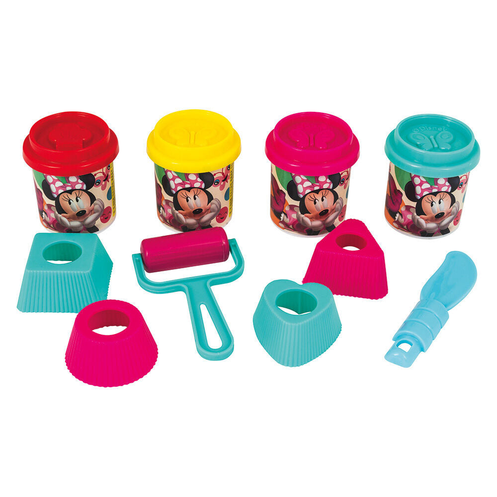 AS CompanyAS Πλαστελίνη Disney Minnie Κουβαδάκι Με 4 Βαζάκια - Καπάκια Καλουπάκια Και 8 Εργαλεία 200grpapell.gr
