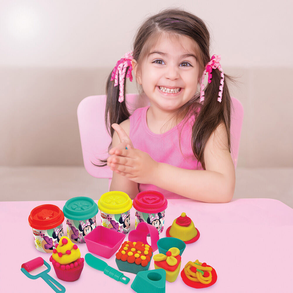 AS CompanyAS Πλαστελίνη Disney Minnie Κουβαδάκι Με 4 Βαζάκια - Καπάκια Καλουπάκια Και 8 Εργαλεία 200grpapell.gr