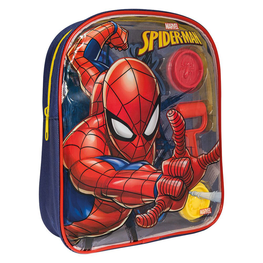AS CompanyAS Πλαστελίνη Marvel Spiderman Τσάντα Πλάτης Με 4 Βαζάκια - Καπάκια Καλουπάκια Και 5 Εργαλεία 200grpapell.gr
