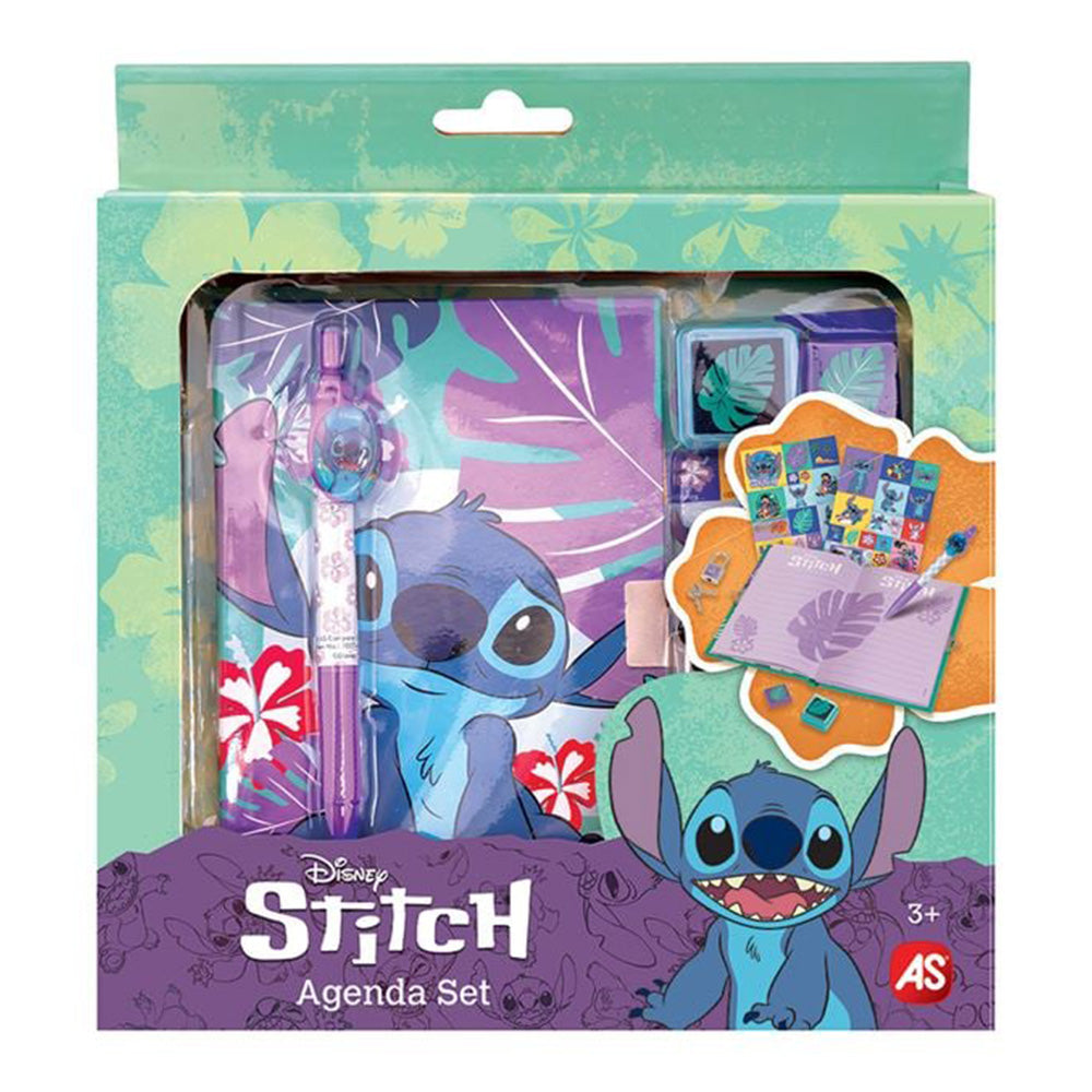 As Σετ Ατζέντα Stitch 2 Σχέδια - 1 Τμχ