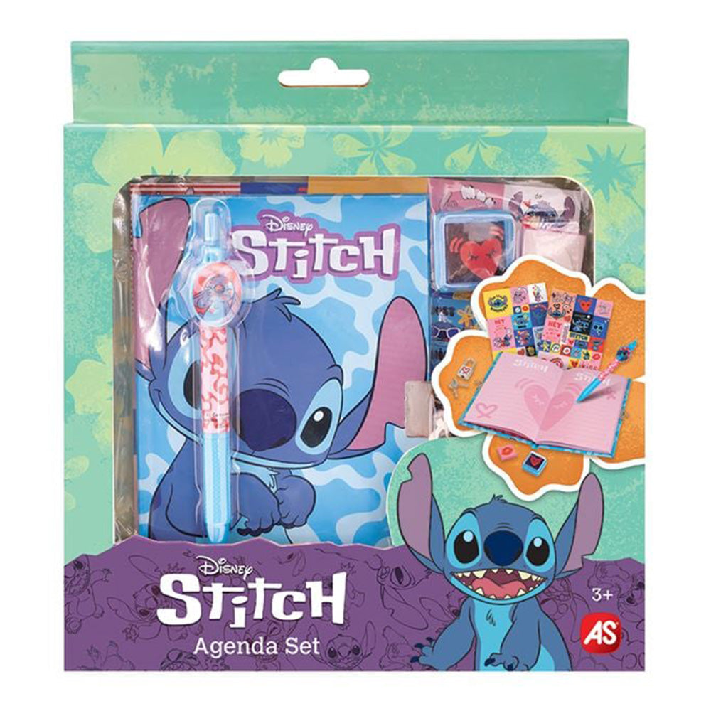 As Σετ Ατζέντα Stitch 2 Σχέδια - 1 Τμχ