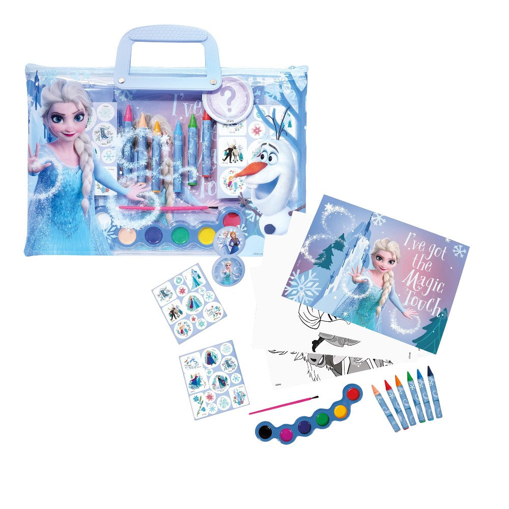 AS Σετ Ζωγραφικής Frozen Icy Adventure με Διάφανη Τσάντα Για 3+ Ετών