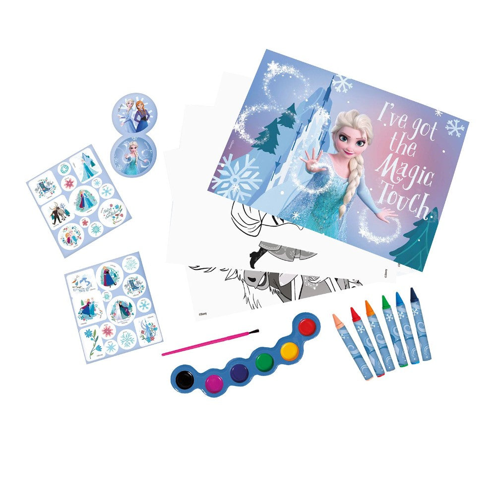 AS Σετ Ζωγραφικής Frozen Icy Adventure με Διάφανη Τσάντα Για 3+ Ετών