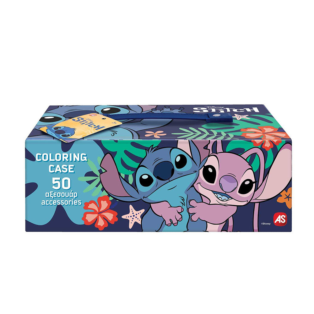 AS Σετ Ζωγραφικής σε Χάρτινο Βαλιτσάκι Disney Stitch