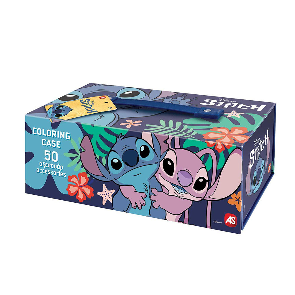 AS Σετ Ζωγραφικής σε Χάρτινο Βαλιτσάκι Disney Stitch