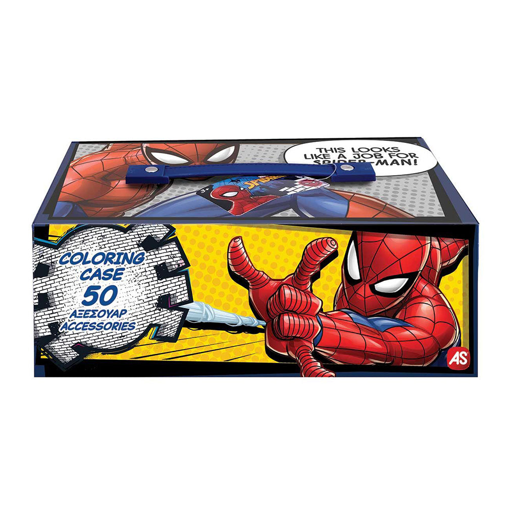 AS Σετ Ζωγραφικής σε Χάρτινο Βαλιτσάκι Marvel Spider-Man