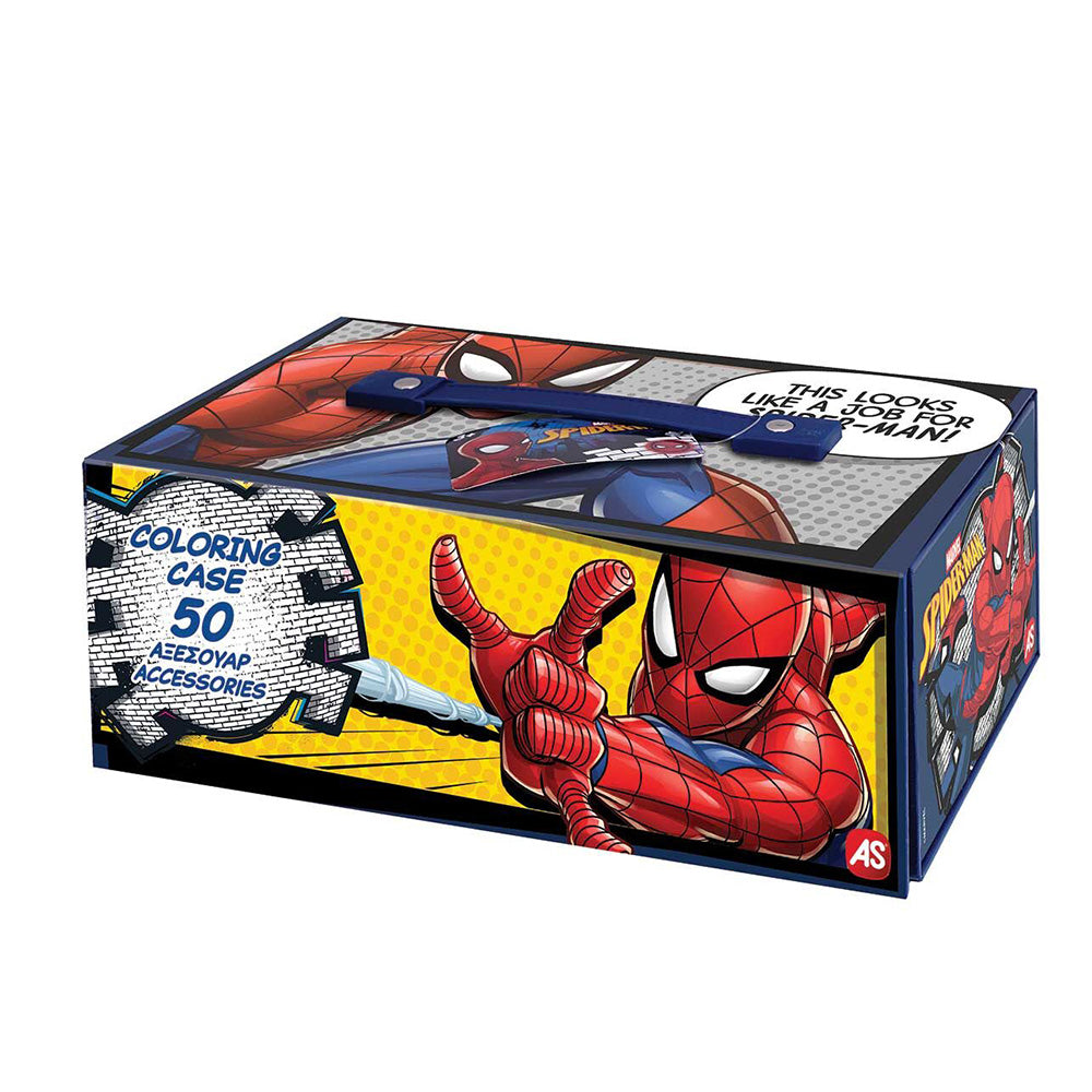 AS Σετ Ζωγραφικής σε Χάρτινο Βαλιτσάκι Marvel Spider-Man