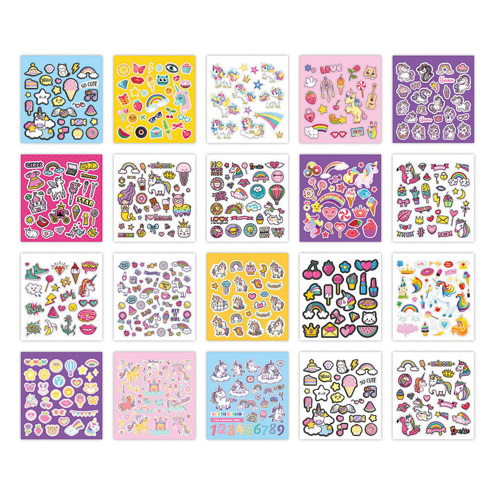 AS CompanyAS Sticker Book Τετράδιο Με 500 Αυτοκόλλητα Για 3+ Χρονώνpapell.gr