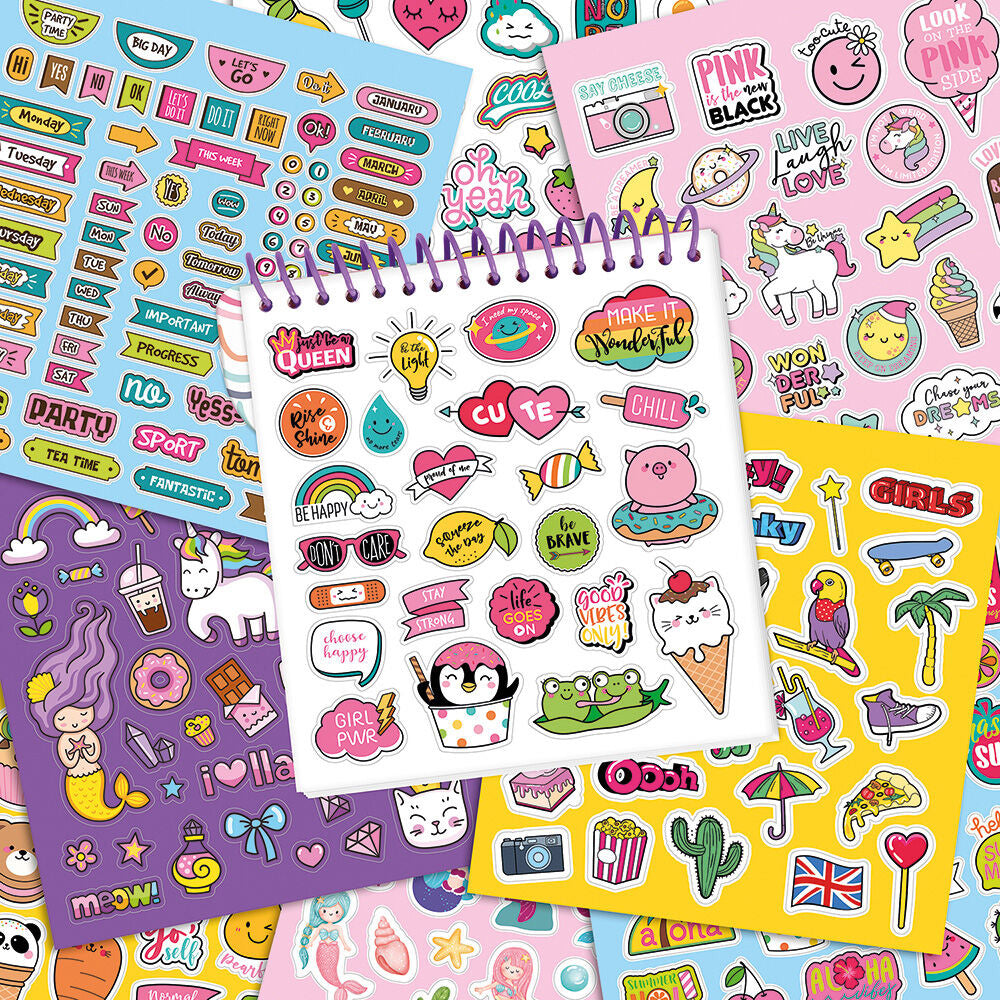 AS CompanyAS Sticker Book Τετράδιο Με 500 Αυτοκόλλητα Για 3+ Χρονώνpapell.gr