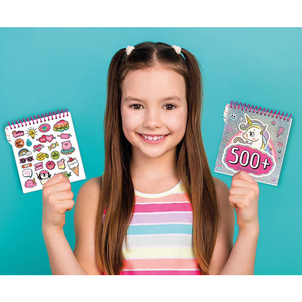 AS CompanyAS Sticker Book Τετράδιο Με 500 Αυτοκόλλητα Για 3+ Χρονώνpapell.gr