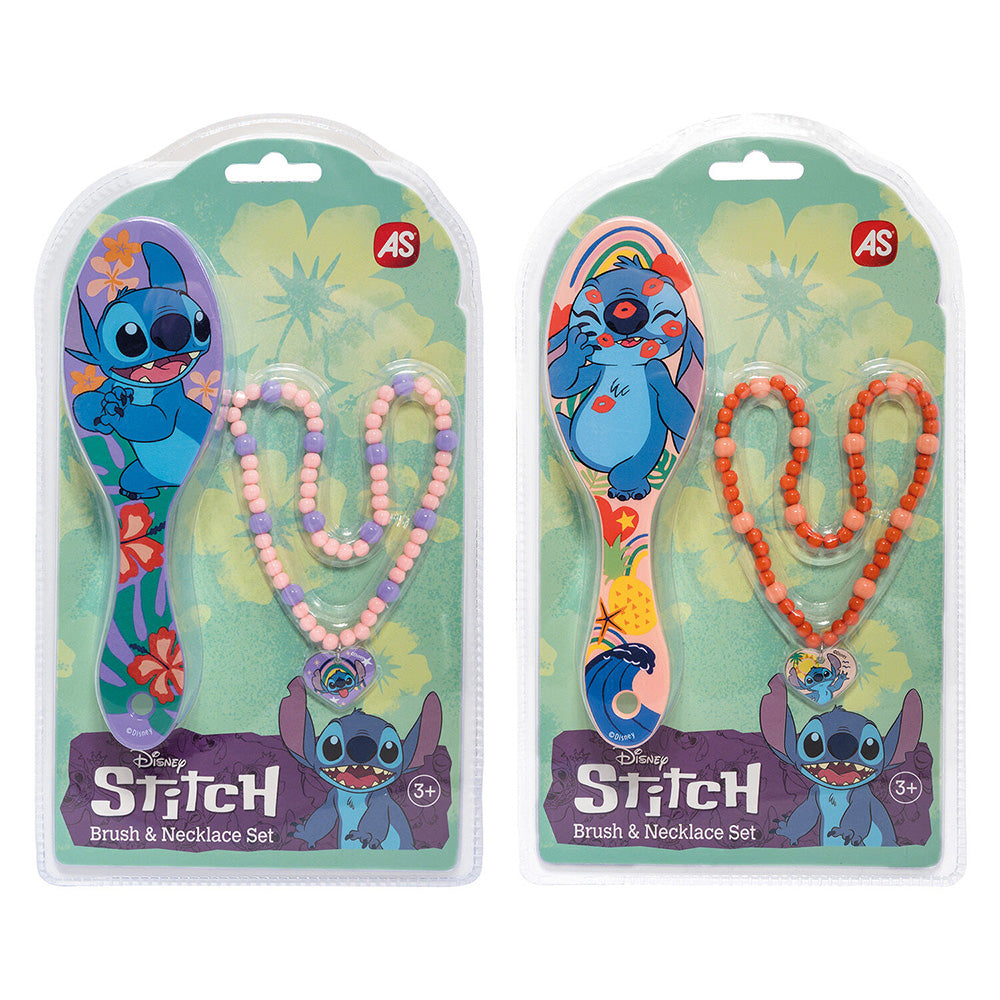 AS Company Βούρτσα Με Κολιέ Disney Stitch Για 3+ Χρονών 2  Σχέδια -1Τμχ