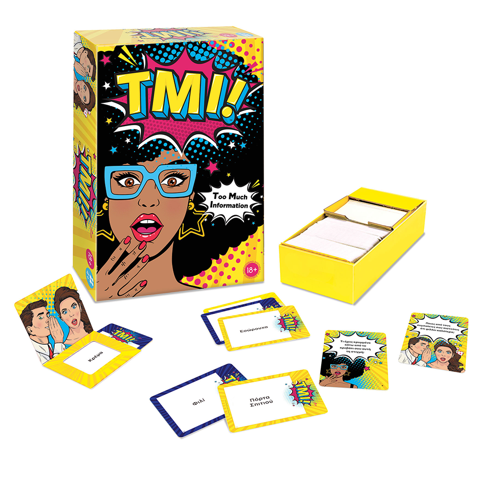 AS Games Επιτραπέζιο Παιχνίδι TMI! Για Ηλικίες 18+ Χρονών