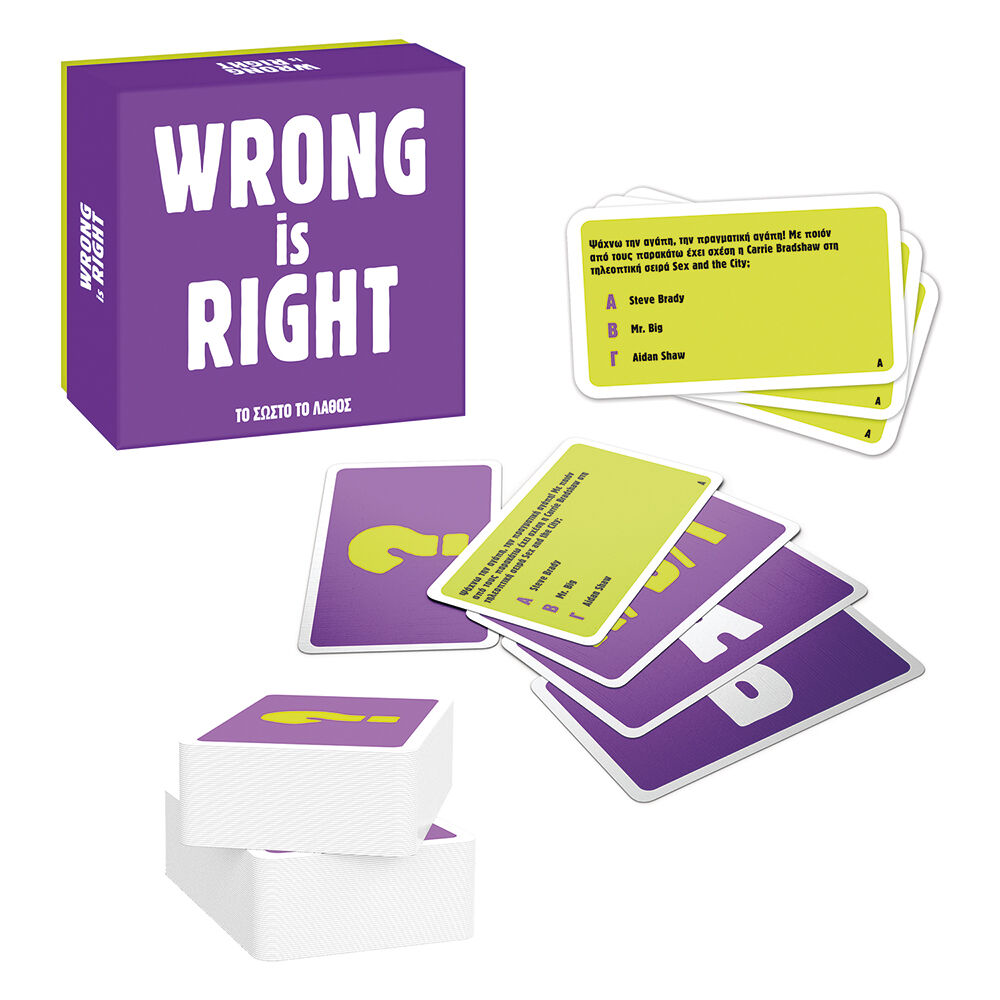 AS CompanyAS Games Επιτραπέζιο Παιχνίδι Gift Games Wrong Is Right Για Ηλικίες 15+ Χρονώνpapell.gr