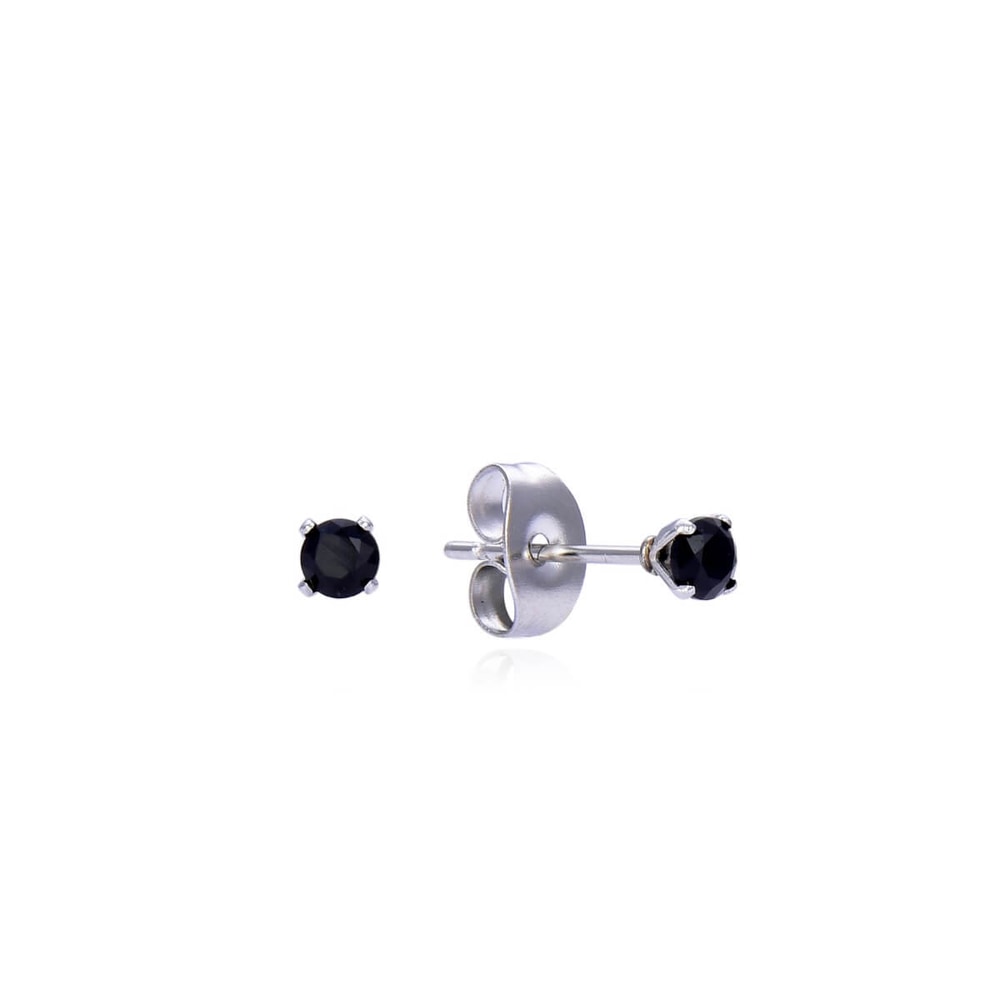 Asimi_3-8mm_Surgical_Steel_316L_Earring_With_Black_CZ_Stones_C20006_2