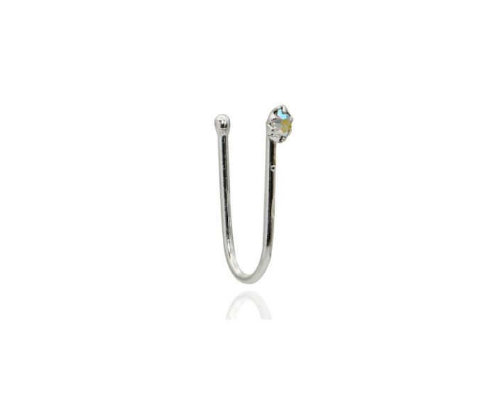 AsimiΑσημενιο Σκουλαρικι Μυτης 1.5Mm Multi Clips Ατρυπητοpapell.gr