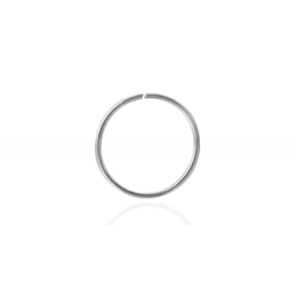 Asimi Ασημένιος Κρίκος Μύτης 10mm Sterling Silver 925 – 1 Τμχ