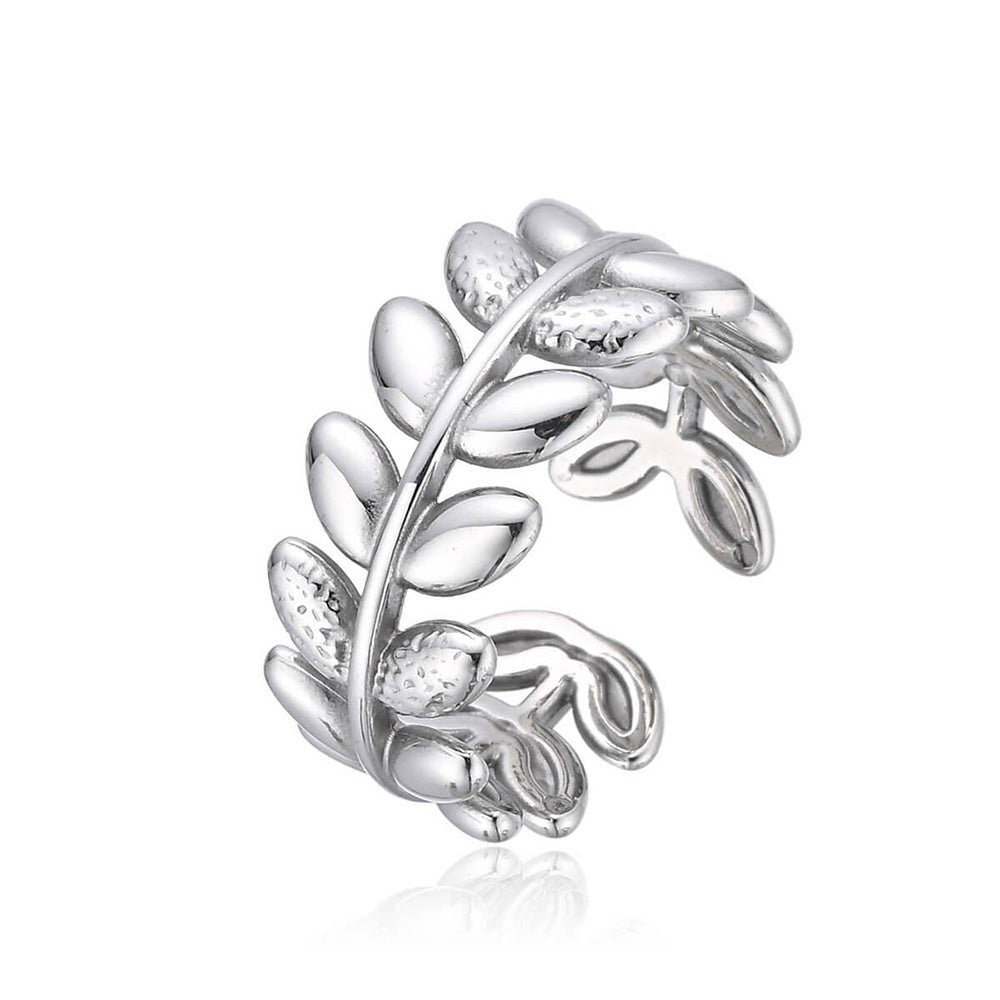 Asimi Ατσάλινο Γυναικείο Δαχτυλίδι Κλαδί One Size – 1 Τμχ