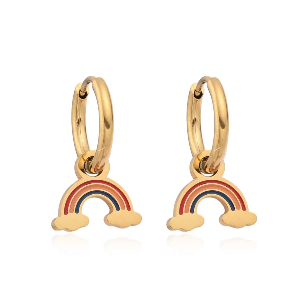 Asimi_Gold_Plated_Hoop_Earring_Enamel_Stainless_Steel_751281_1