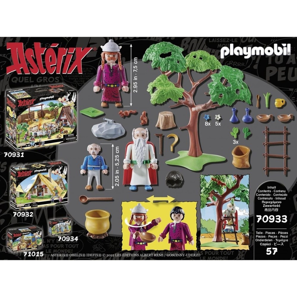 70933 Playmobil Asterix Ο Δρουιδης Πανοραμιξ
