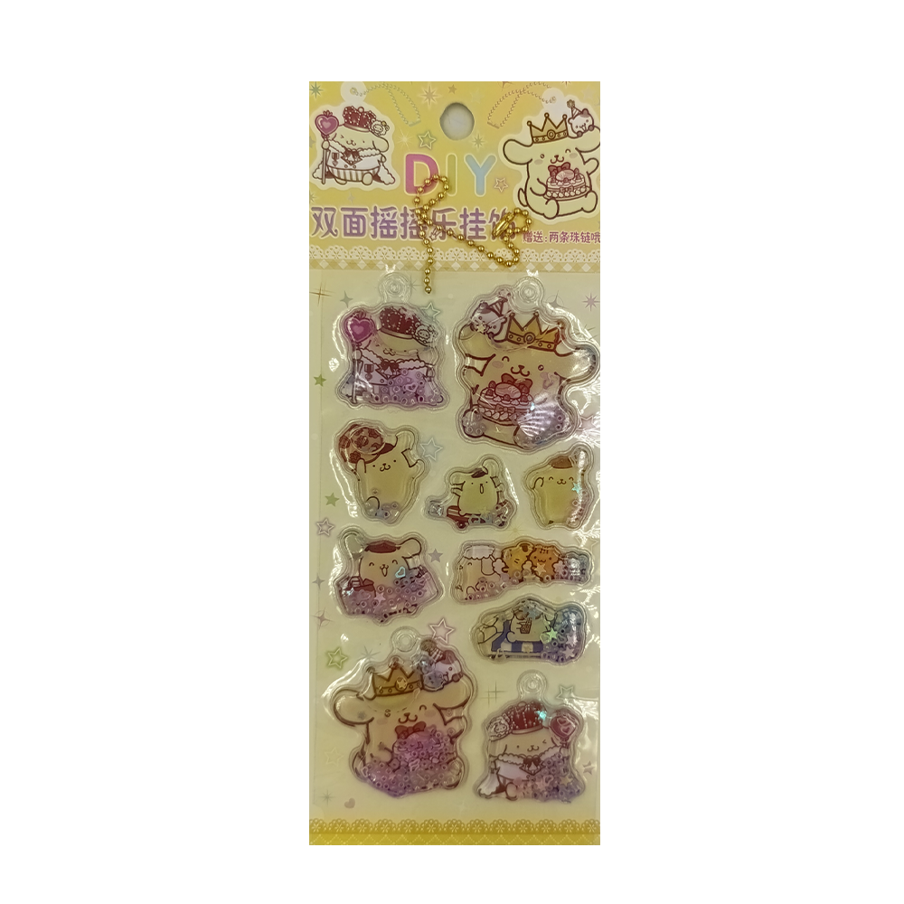 Αυτοκόλλητα Παιδικά Sanrio Με Νερό 4 Σχέδια