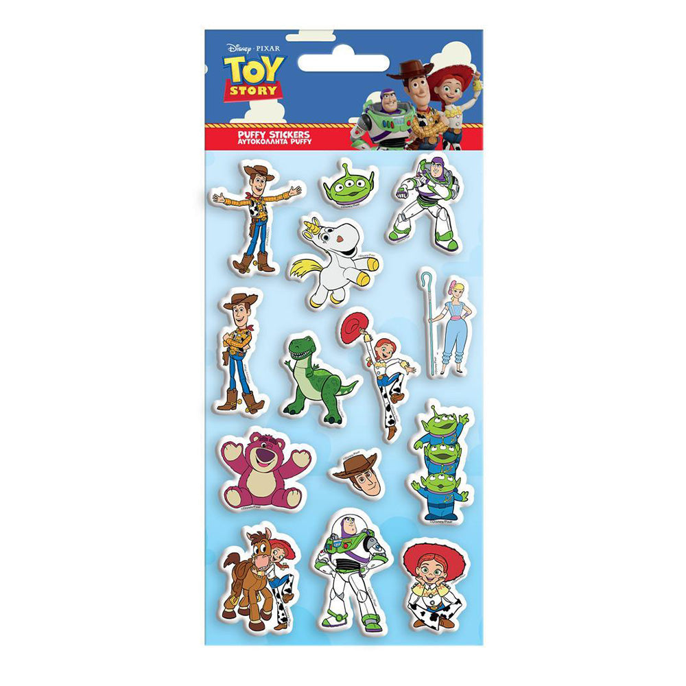 Αυτοκόλλητα Puffy Toy Story 10x22 εκ