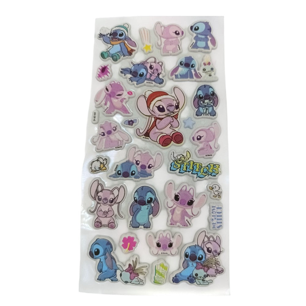ΟΕΜAυτοκόλλητα We Love Stitch Puffypapell.gr