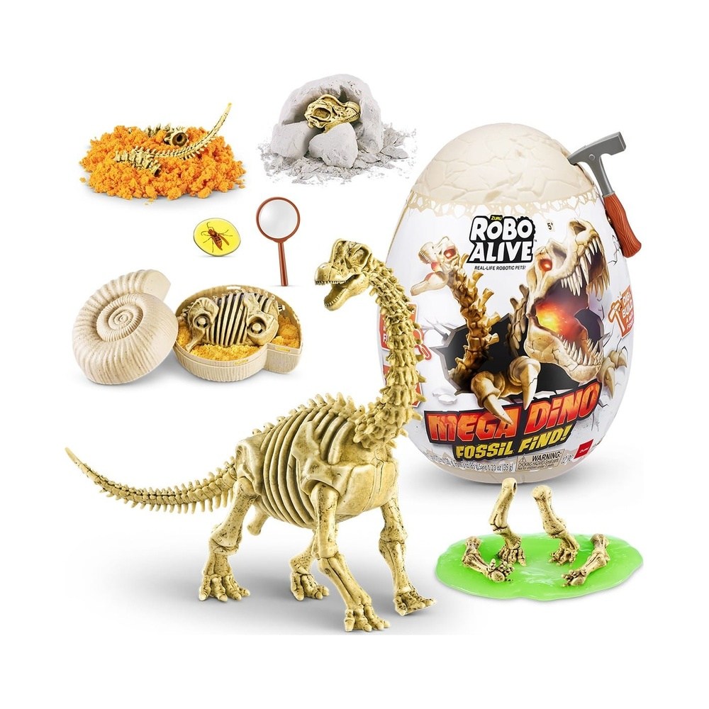 Zuru Αυγο Dino Fossil Mega Robo Alive Series 1 2 Σχεδια 1 Τμχ