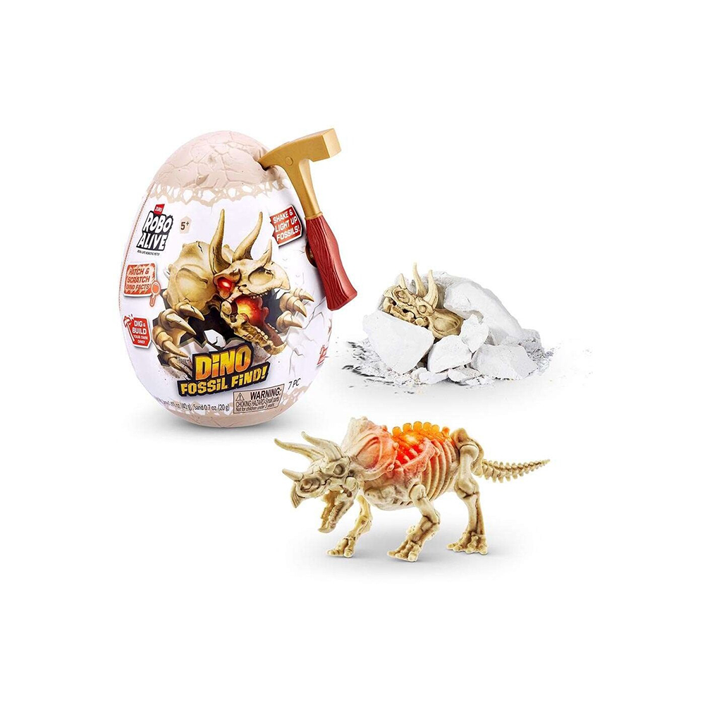 ZuruZuru Αυγό Dino Fossil Mini Robo Alive Series 1 - 1 Τμχpapell.gr