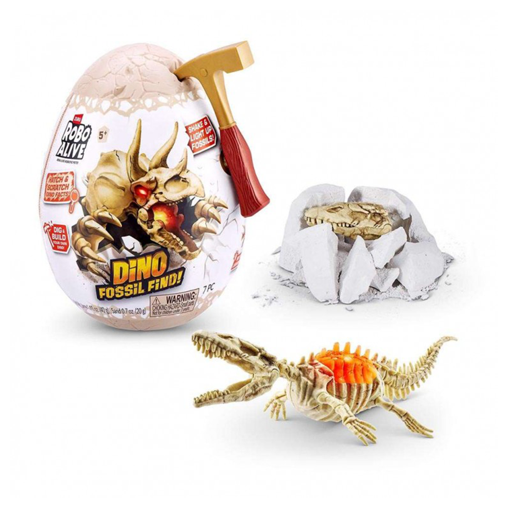 ZuruZuru Αυγό Dino Fossil Mini Robo Alive Series 1 - 1 Τμχpapell.gr