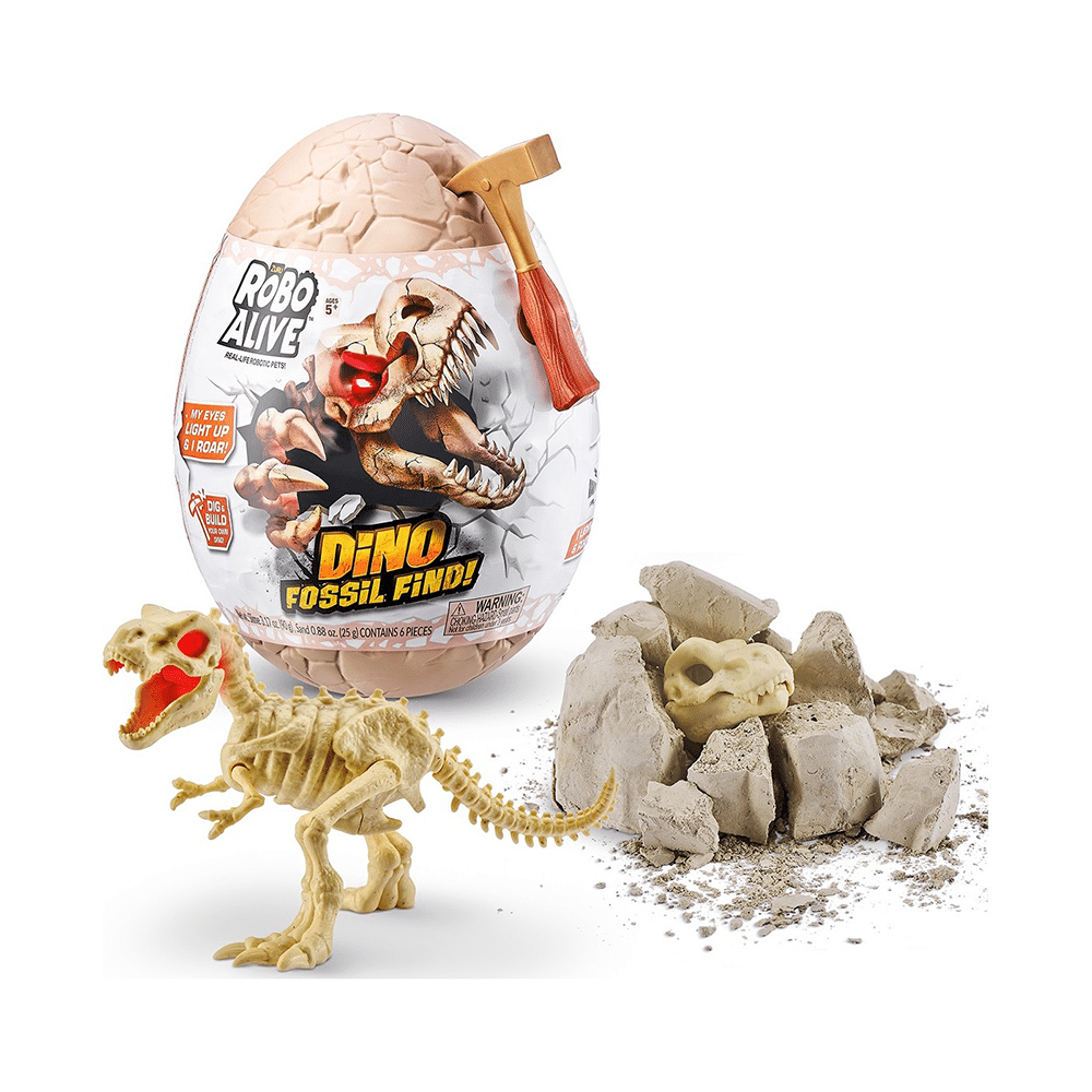 ZuruZuru Αυγό Dino Fossil Robo Alive Series 1 (4 Σχέδια) - 1 Τμχpapell.gr